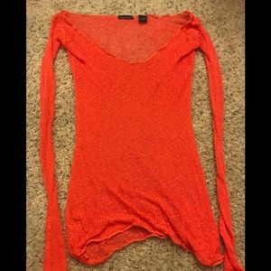 Coral Victoria’s Secret Swim coverup